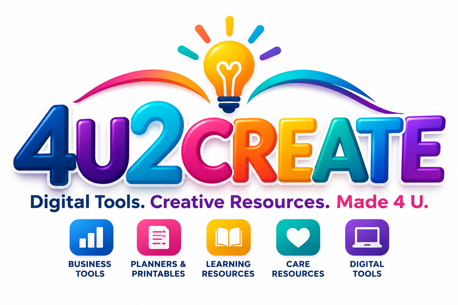 4U2CREATE Logo